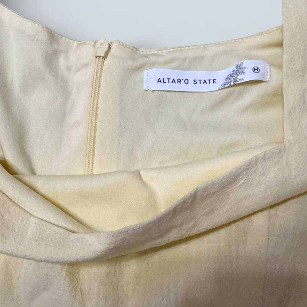 Altar’d State Elora Ruffle Fit & Flare Mini Dress
Yellow - Picture 3 of 7